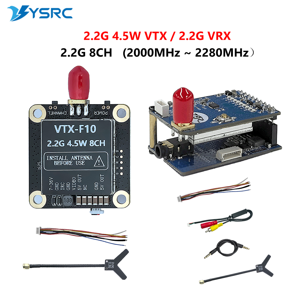 Fpv Drone Transmitter - Émetteur vidéo FPV 2.0-2.2G 4.5W VTX