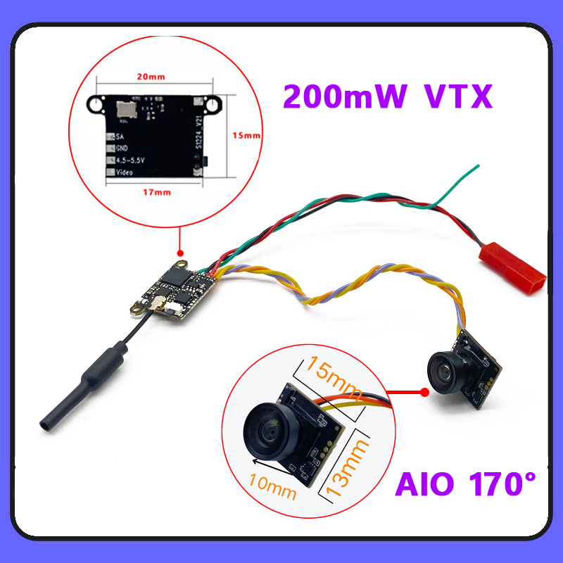 SLONWAKE 5.8G 1200TVL FPV camé - Fpv Drone Transmitter avis et prix